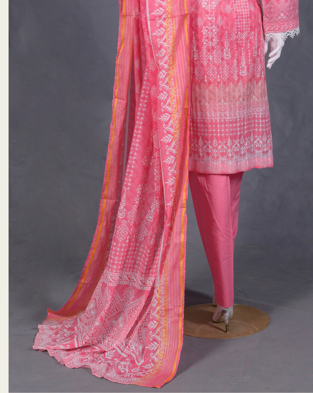 Luxury Pret Embroidered 3-Piece Suit - JF0060 - View 2