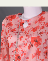 Designer Printed Lawn 2-Piece Suit - JFS947 - Editorial Lookbook Angle 5 - JFS947 | Joycelyn Fashion