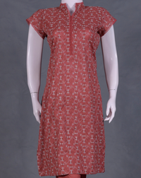 Chikankari Lace-Work Kurti & Trouser Suit - Product 46 - Front Full Look - Article PRODUCT46 | Joycelyn Fashion