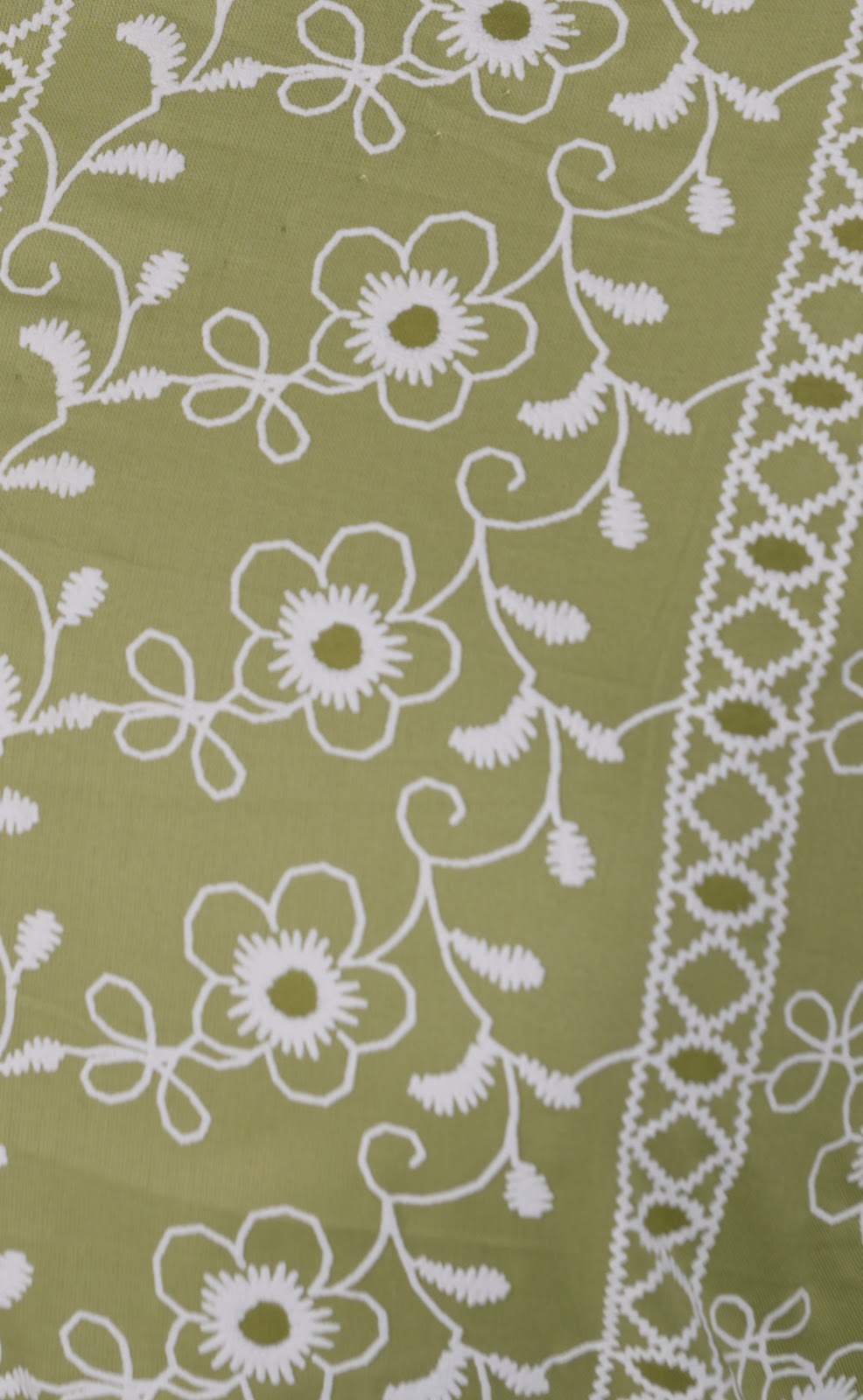 Olive Green Printed Lawn 2-Piece Shirt & Dupatta - View 13