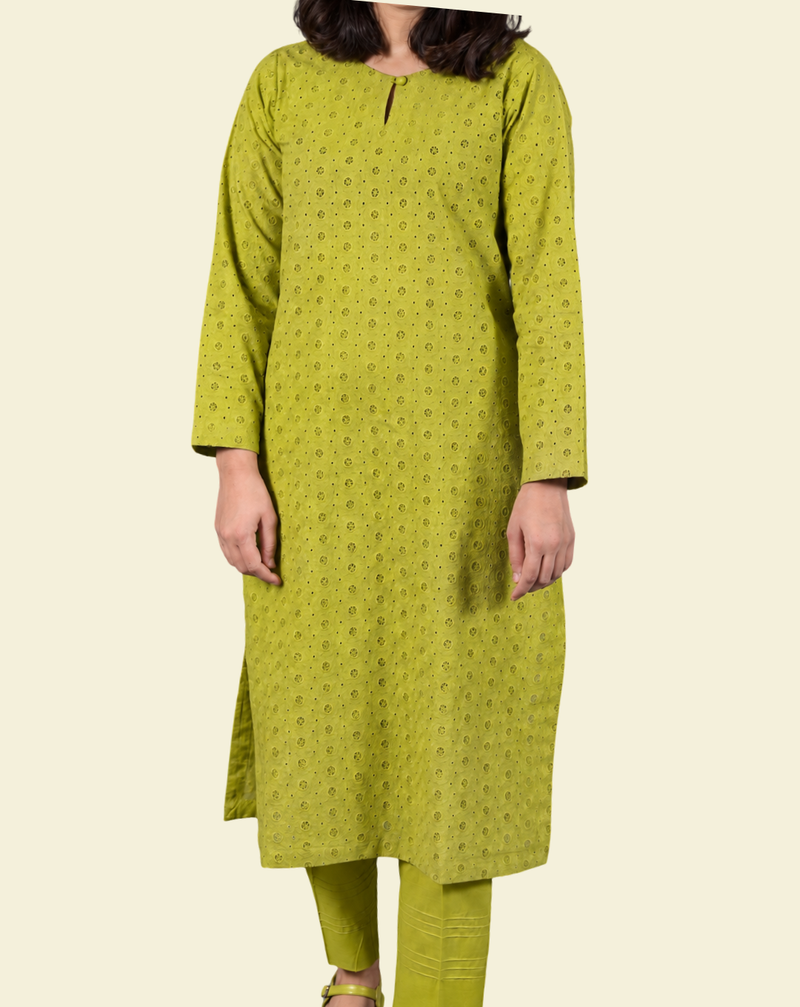 Luxury Pret Embroidered 3-Piece Suit - JF0029 &ndash; View 4