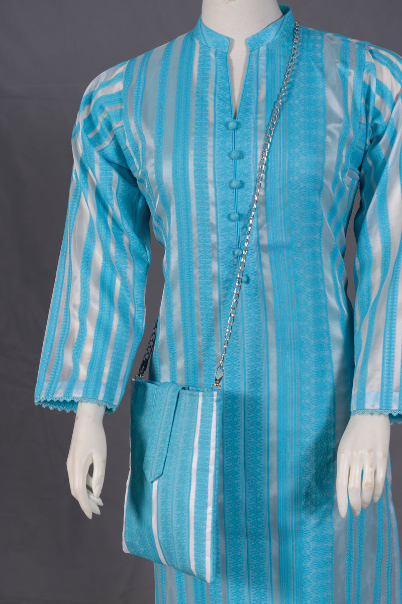 Luxury Pret Designer 3-Piece Suit - JF0248 &ndash; View 4